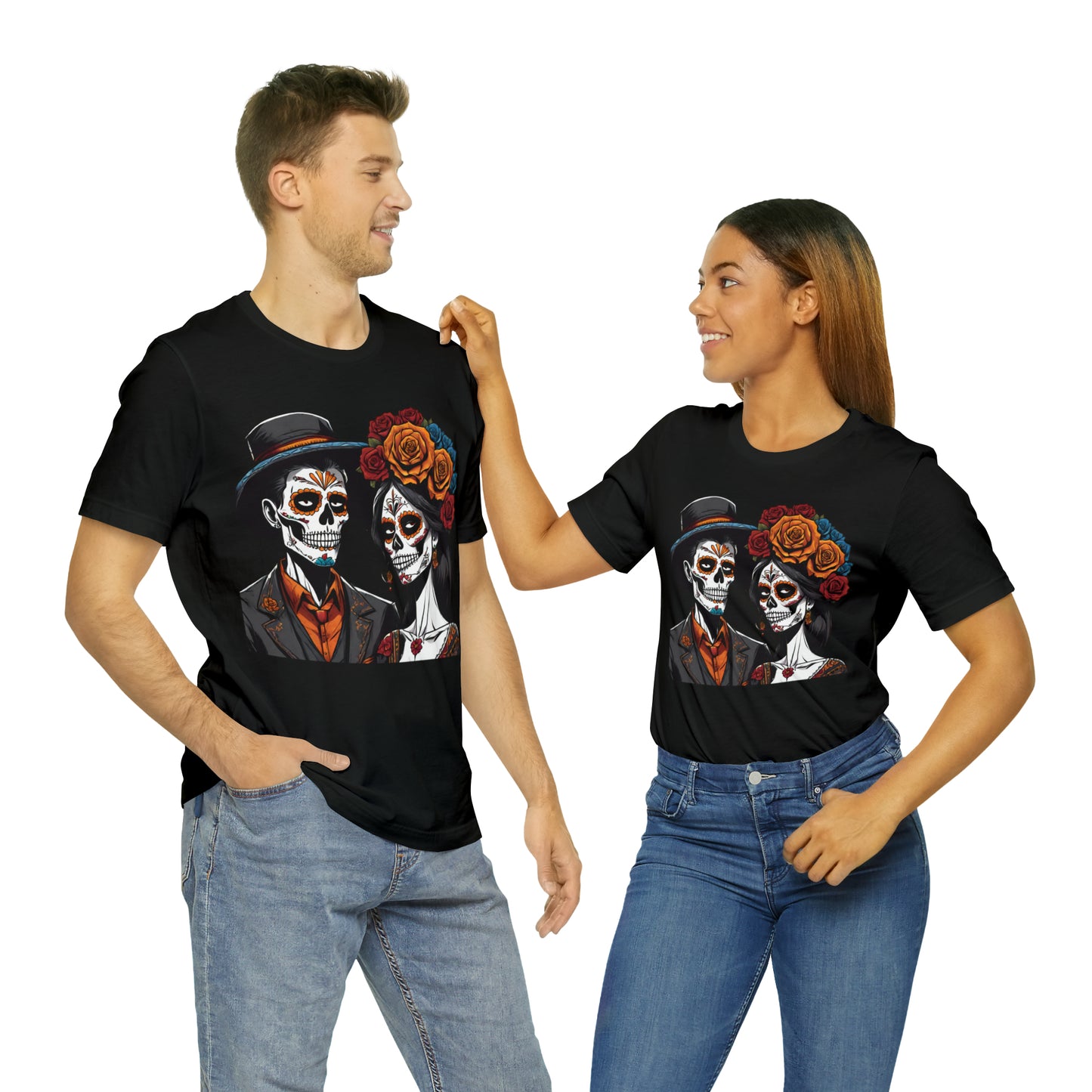 Unisex - Dia de los muertos couple