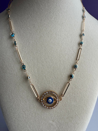 Evil Eye Protective Necklace