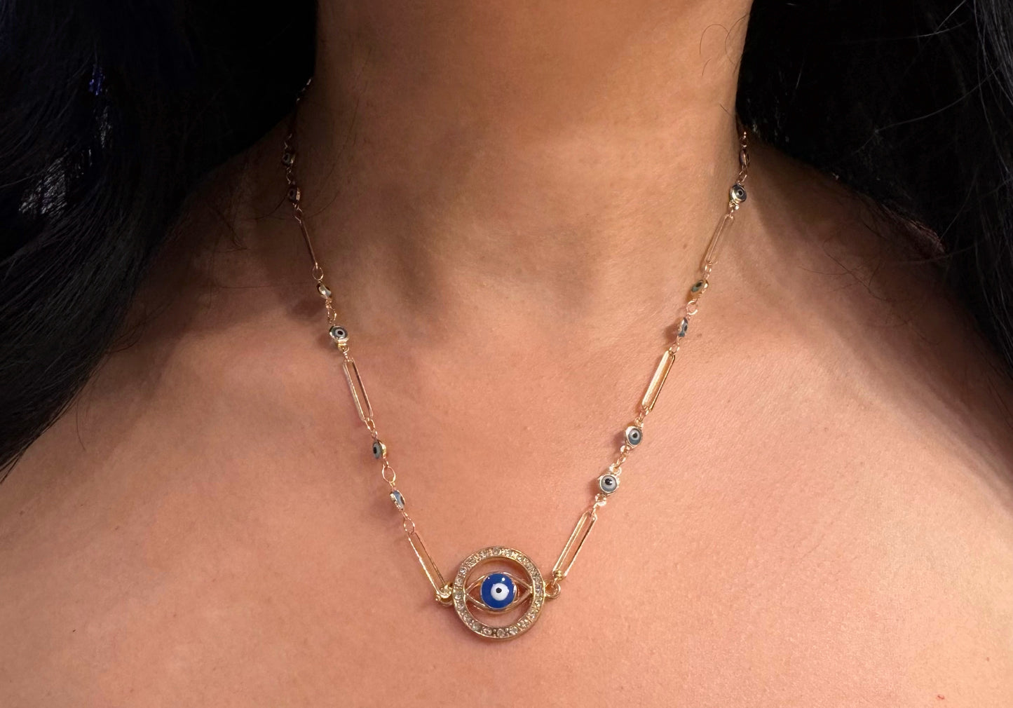 Evil Eye Protective Necklace