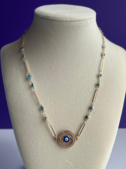 Evil Eye Protective Necklace