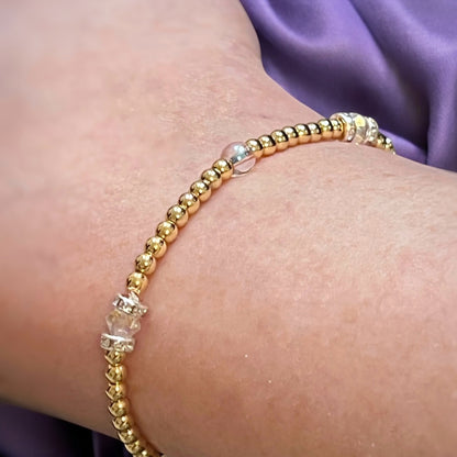 14K Gold Plated Ankle Bracelet