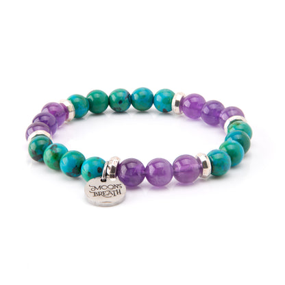 Amethyst & Chrysocolla (Protective Spirit)