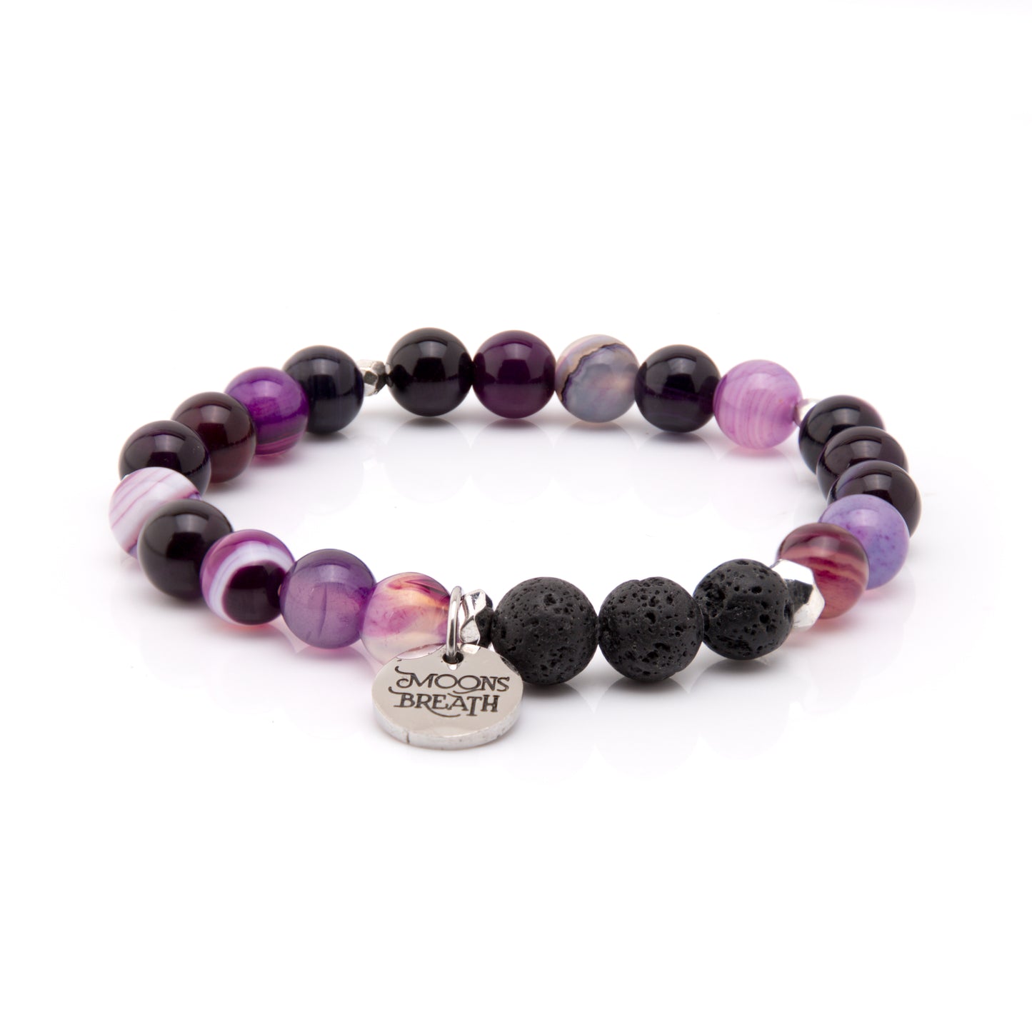 Purple Agate/Lava Rock (Wisdom)